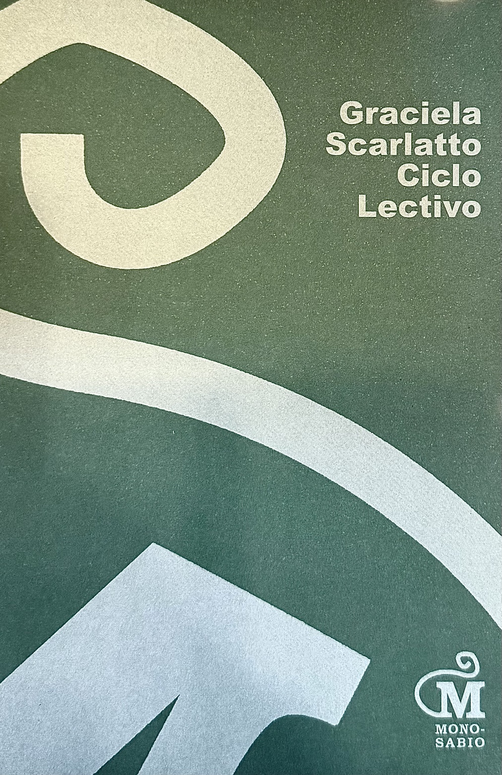 Tapa de Ciclo Lectivo, poesía de Graciela Scarlatto